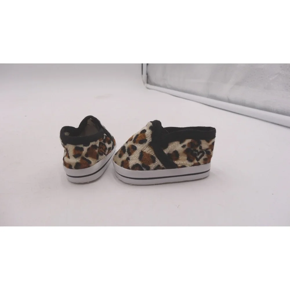 Justice Doll Outfit Clothes Leopard Print Peace Graphic T-Shirt Shoes Set 18